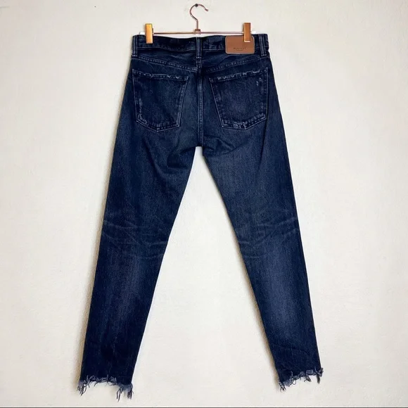 Moussy Vintage Staley Tapered Rigid Jean Black Size 25 - Picture 6 of 10